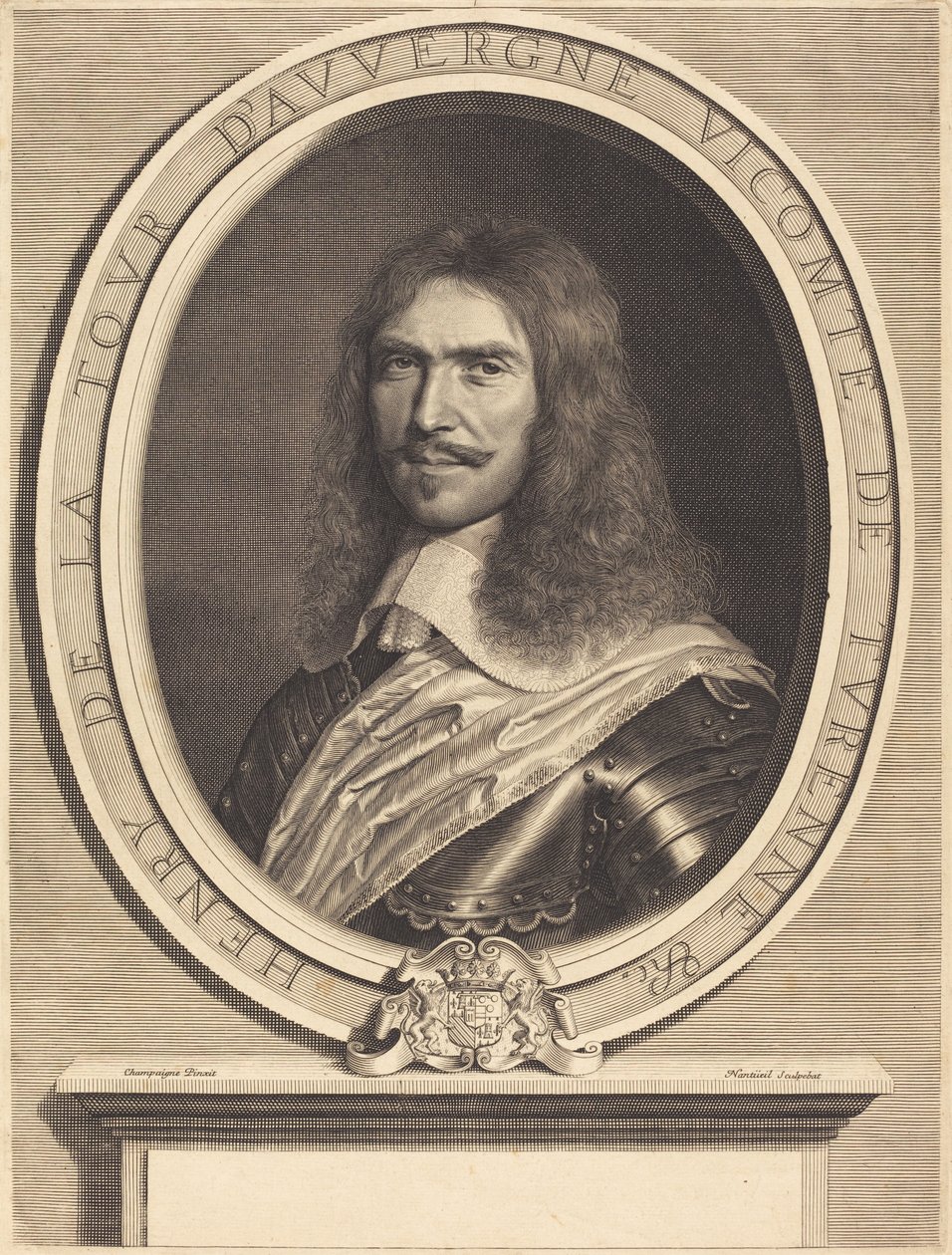 Marszałek Turenne autorstwa Robert Nanteuil after Philippe de Champaigne