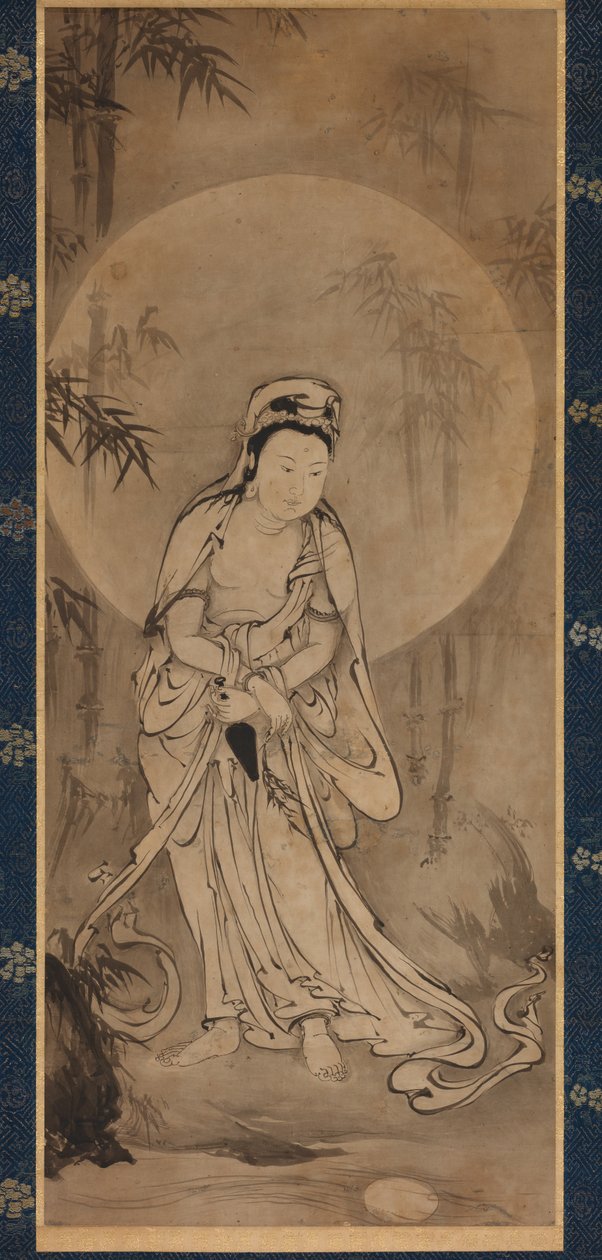 Wierzba i Księżyc Kannon (Yōryū Kannon) autorstwa Robert Osmond