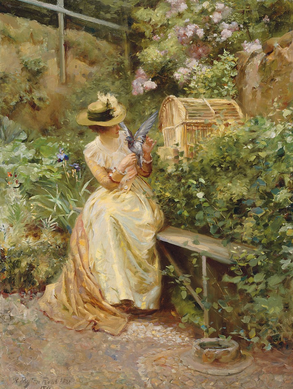W ogrodzie autorstwa Robert Payton Reid
