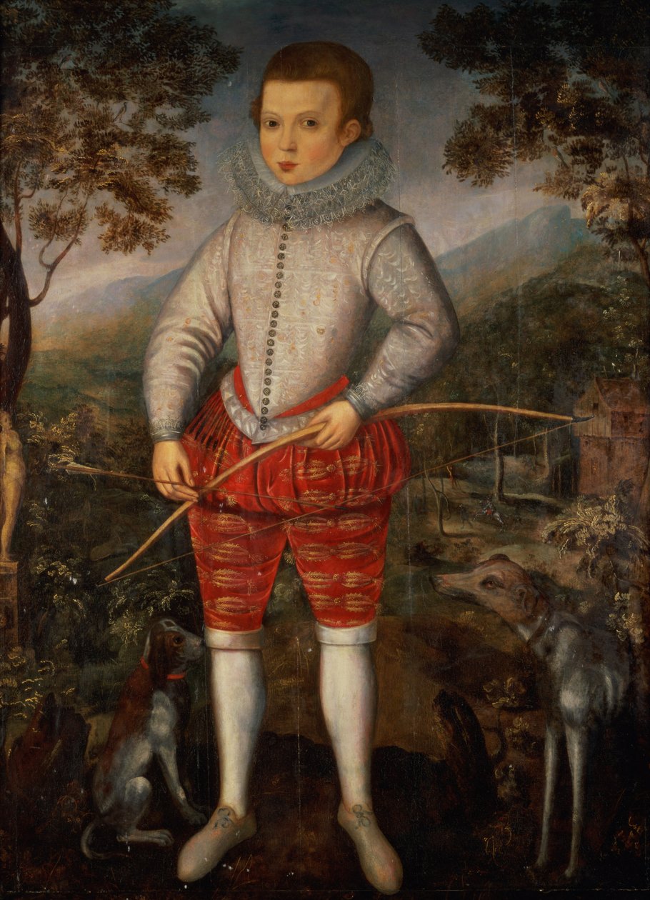Portret chłopca autorstwa Robert Peake