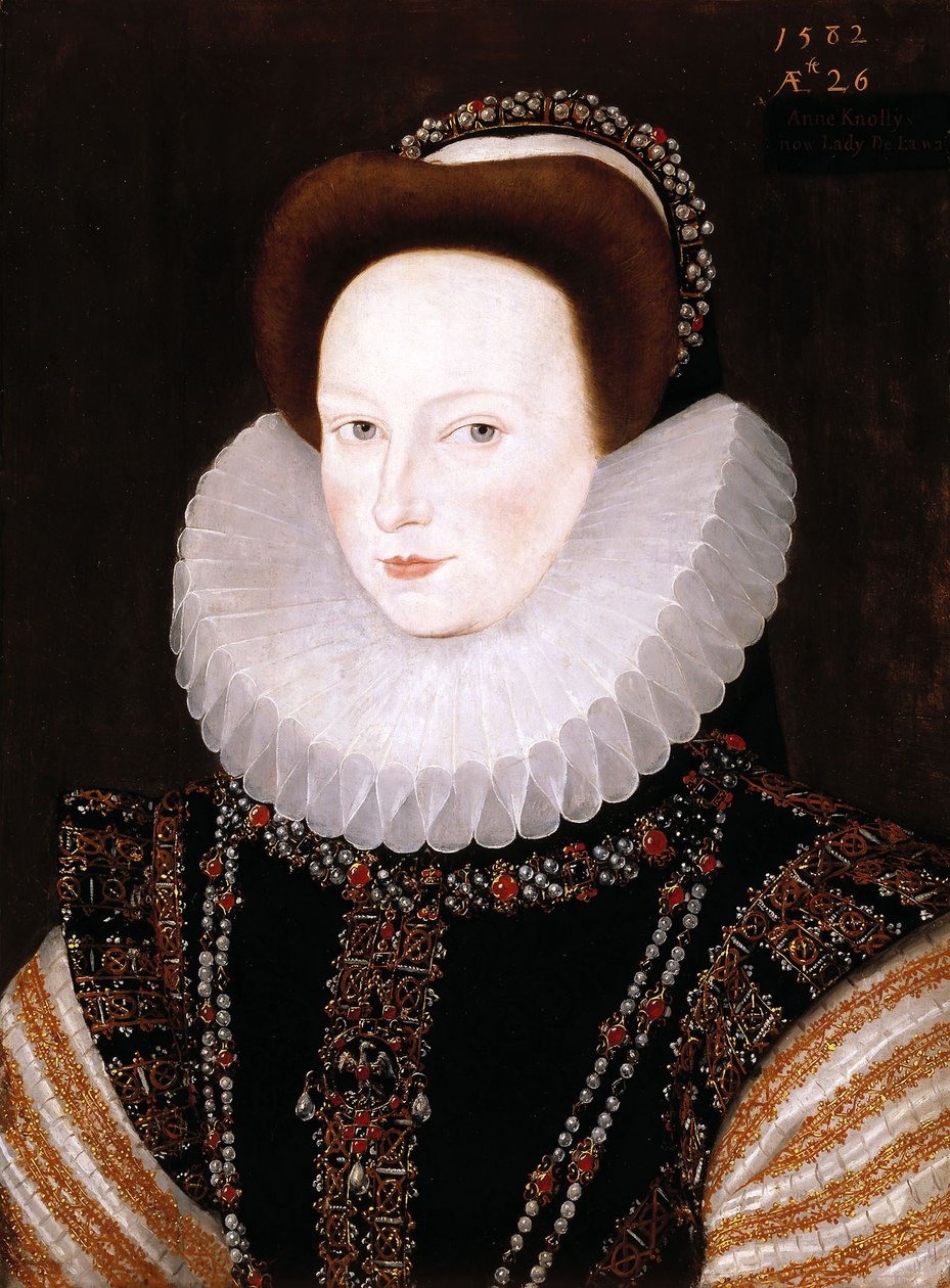 Portret Anne Knollys autorstwa Robert Peake the elder