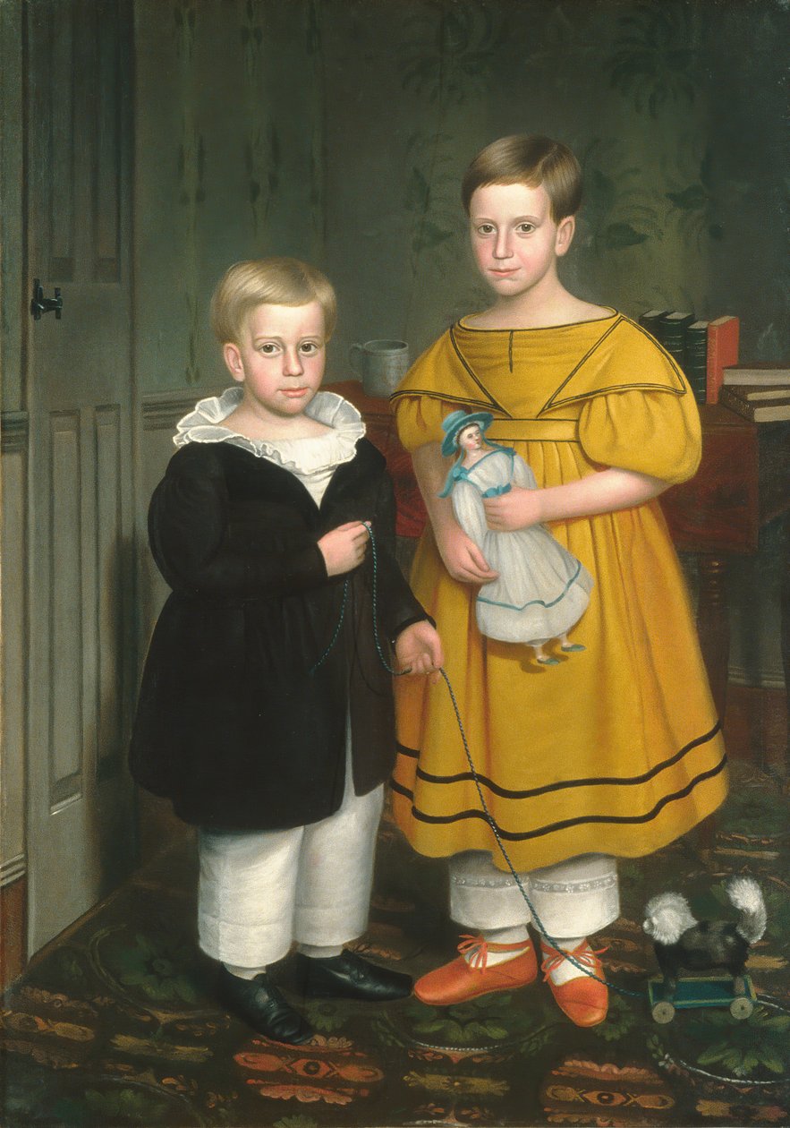 Dzieci Raymonda, ca. 1838. autorstwa Robert Peckham