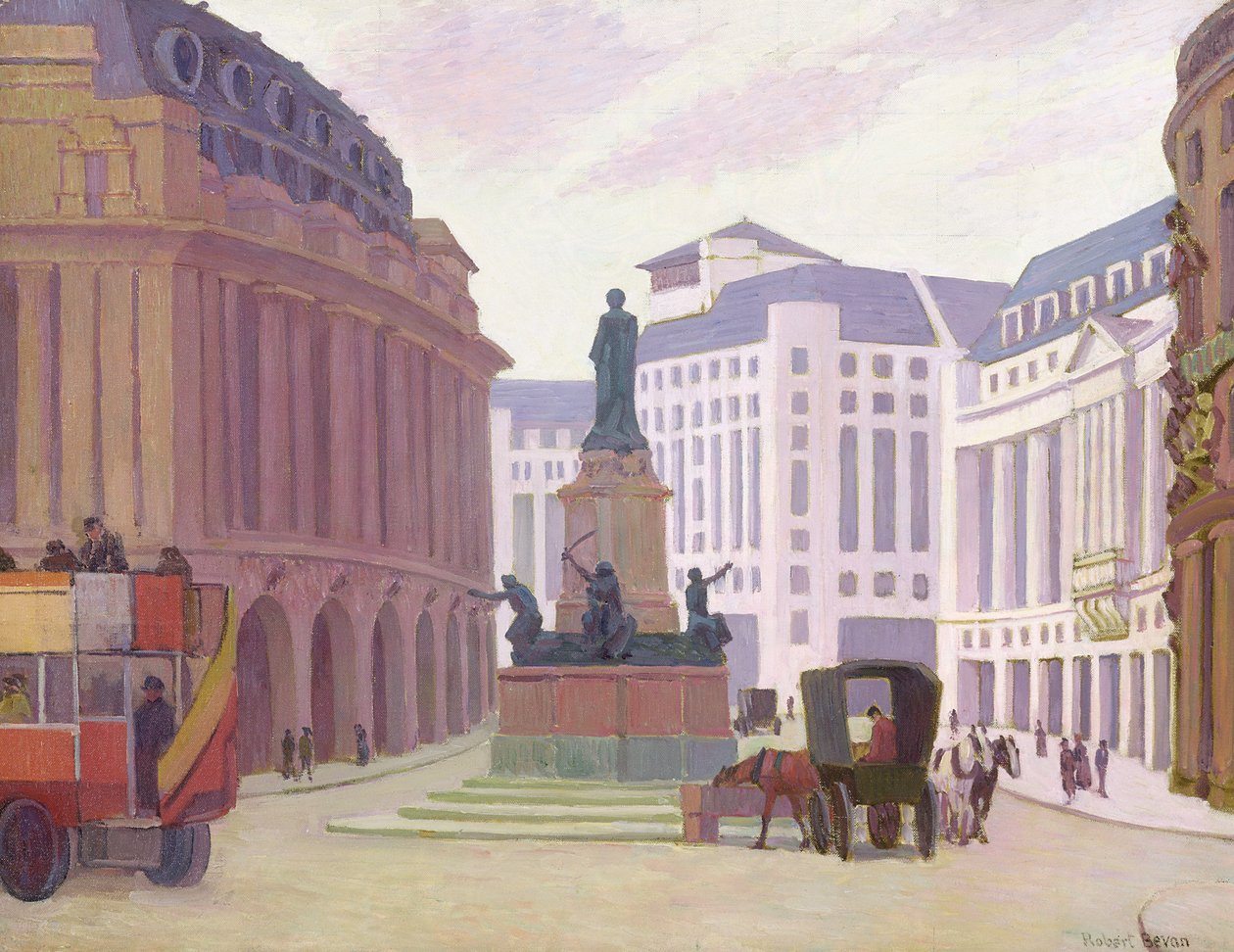 Aldwych autorstwa Robert Polhill Bevan