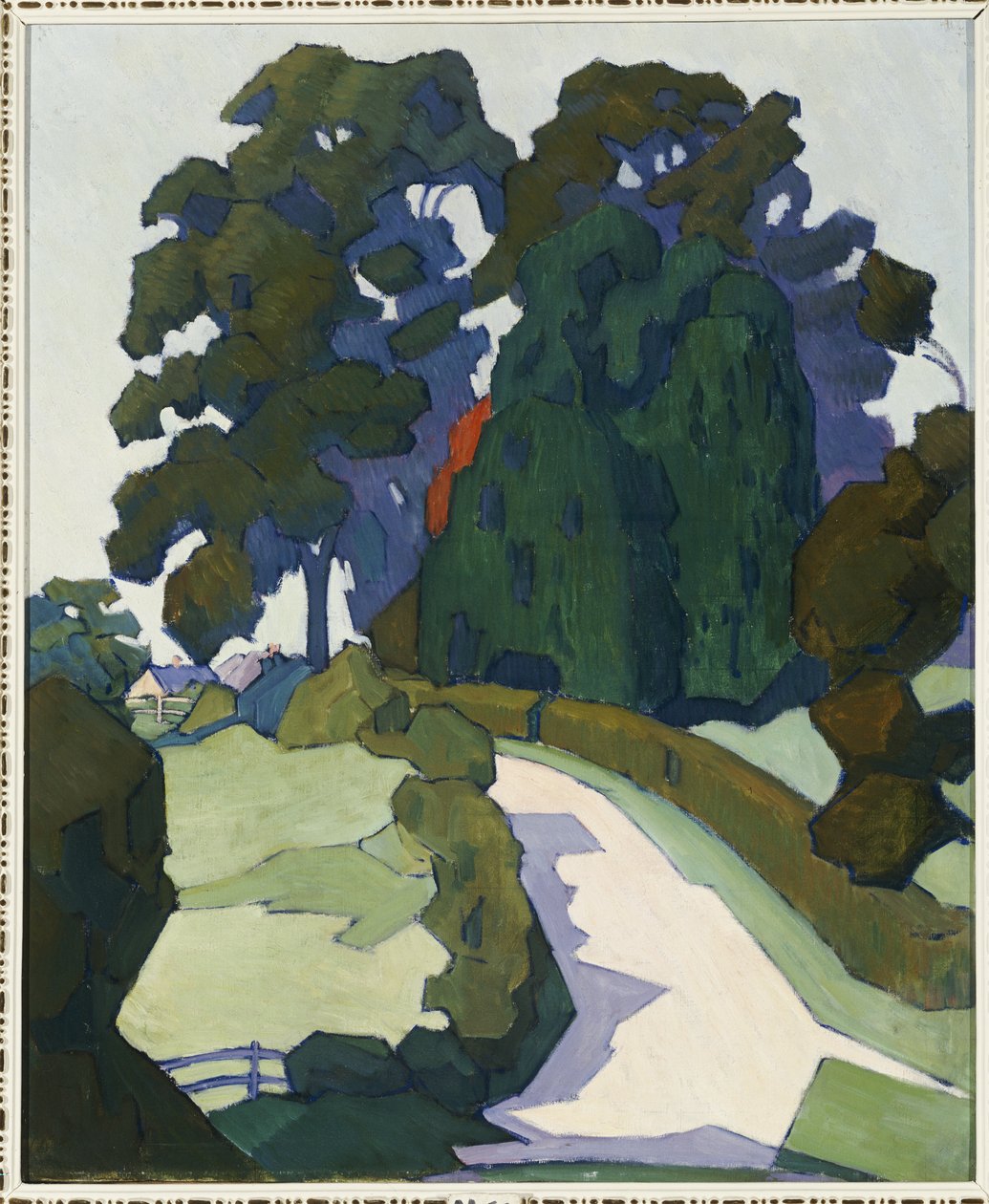 Płaczący popiół, 1923 autorstwa Robert Polhill Bevan