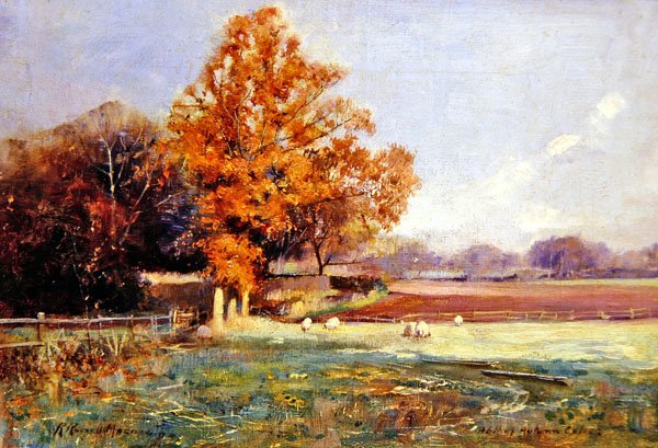 Odrobina koloru, Mull (olej na płótnie) autorstwa Robert Russell MacNee
