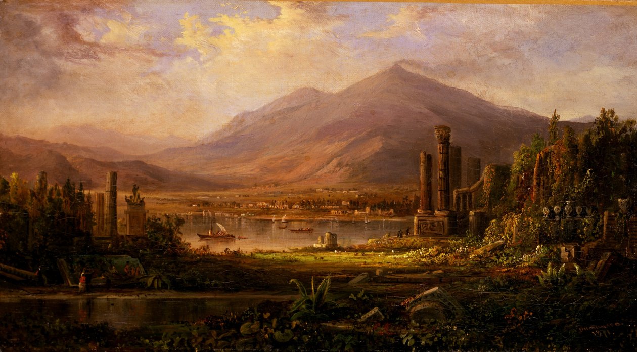 Pompeje autorstwa Robert S. Duncanson