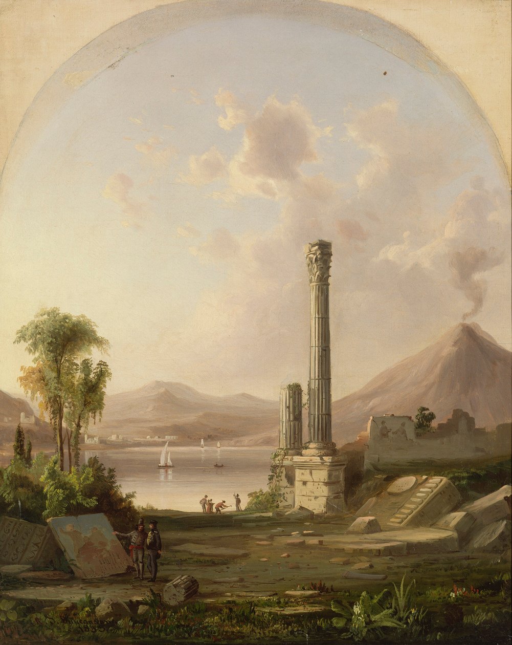 Pompeje autorstwa Robert S. Duncanson