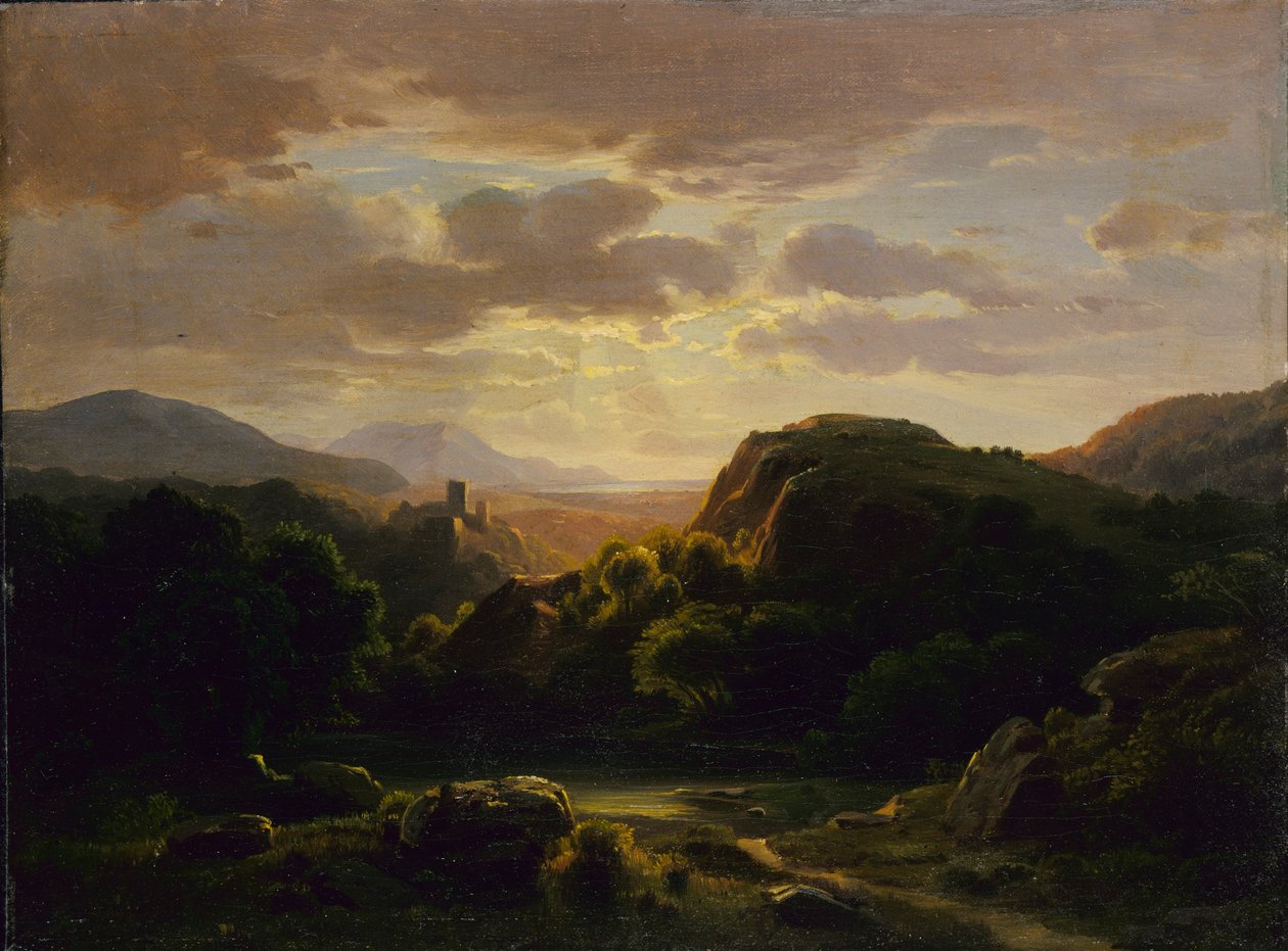 Wspomnienia ze sceny w pobliżu Auerbach autorstwa Robert S. Duncanson