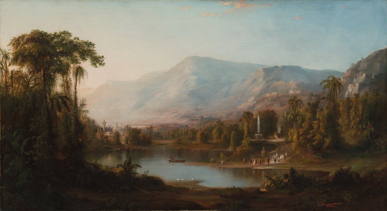 Dolina Kaszmiru autorstwa Robert S. Duncanson