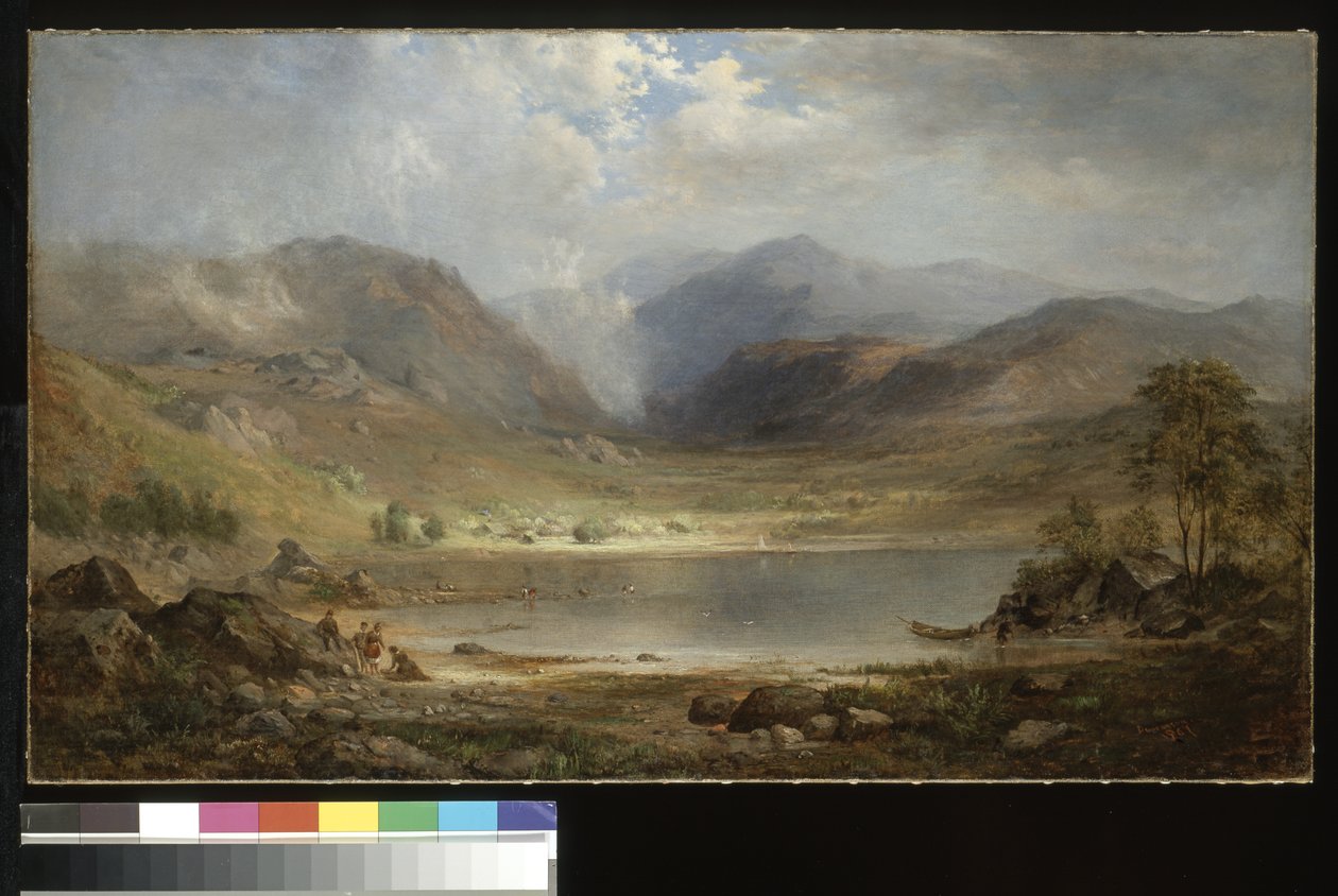 Loch Long (olej na płótnie) autorstwa Robert Scott Duncanson