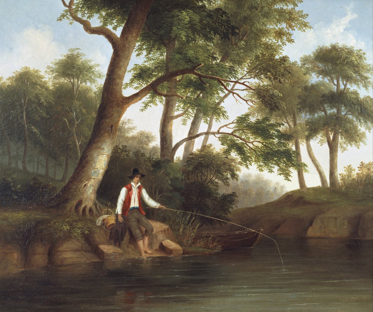 Wędkarstwo męskie autorstwa Robert Seldon Duncanson