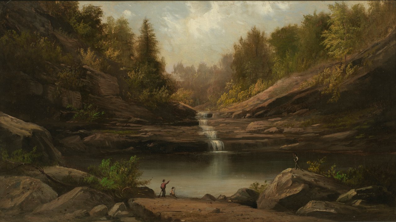 Basen Górski, 1870. autorstwa Robert Seldon Duncanson