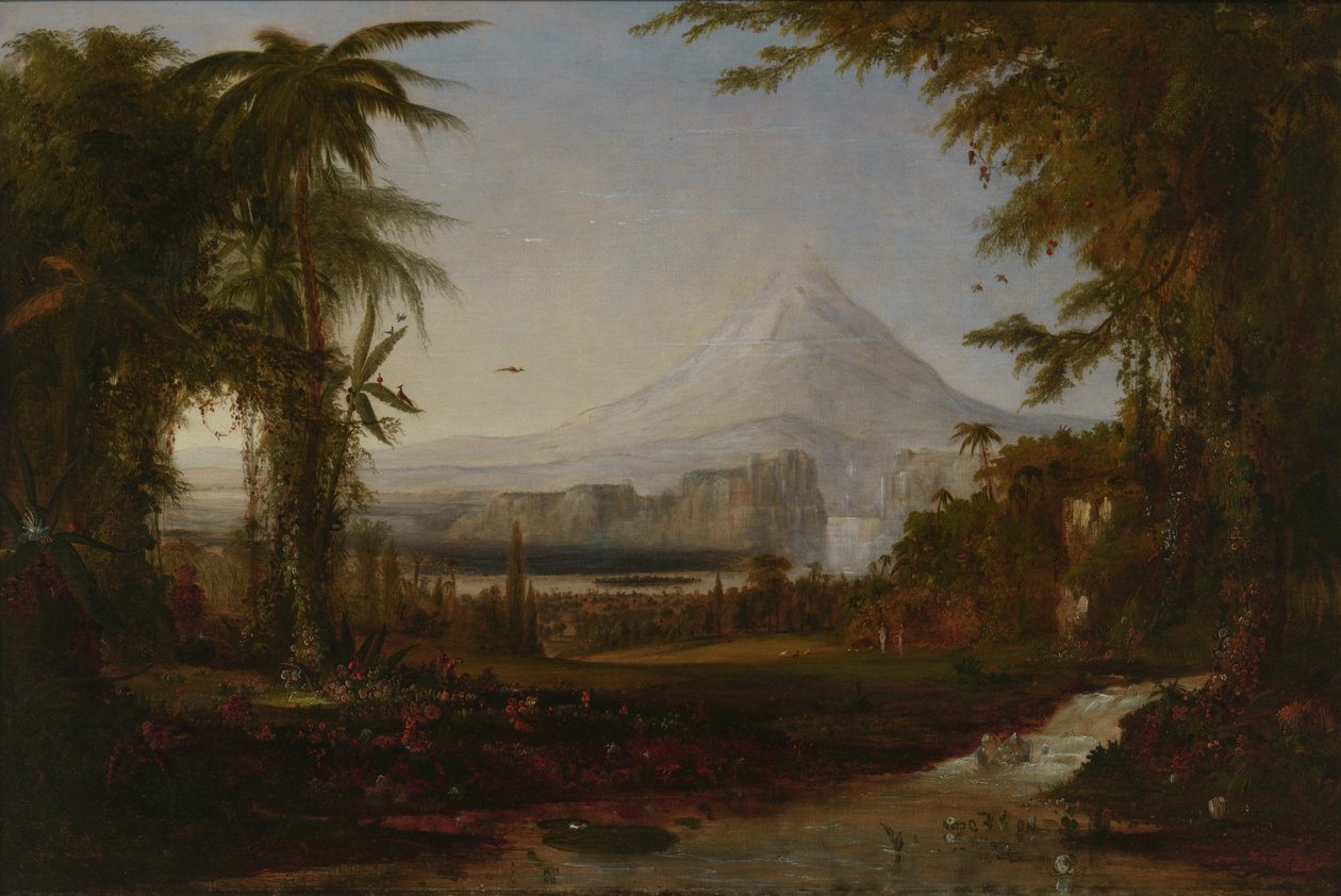 Ogród Eden autorstwa Robert Seldon Duncanson