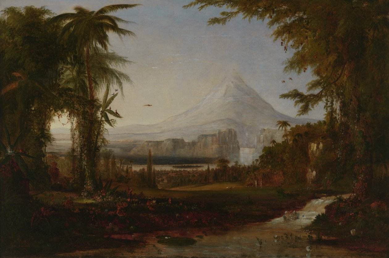 Ogród Eden, 1852. autorstwa Robert Seldon Duncanson