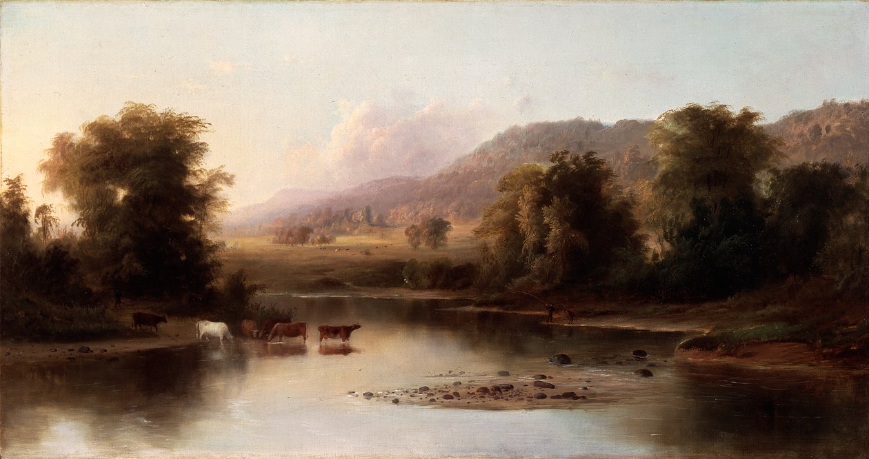 Widok na rzekę św. Anny autorstwa Robert Seldon Duncanson