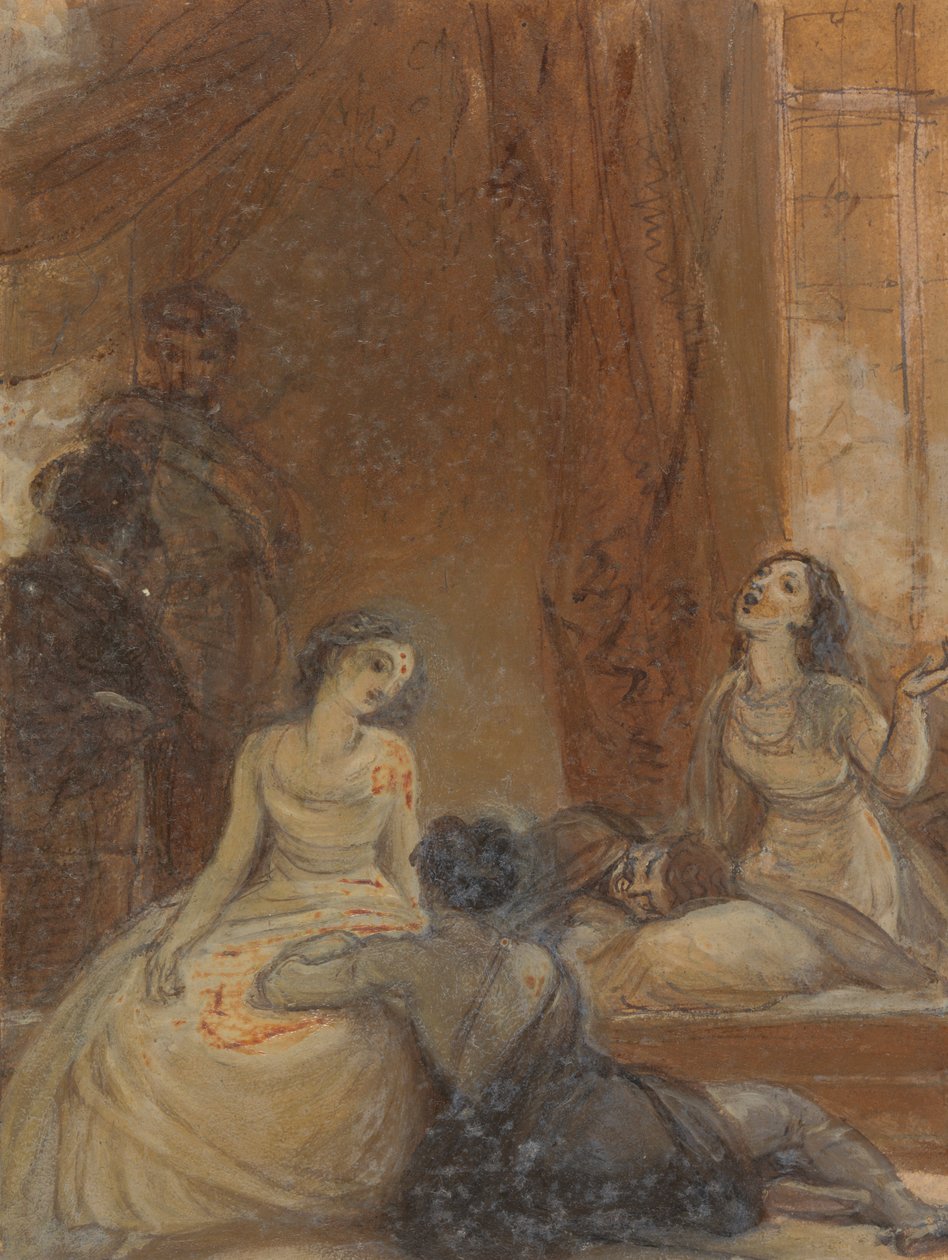 Galês Songpolish de Lady Mortimer autorstwa Robert Smirke
