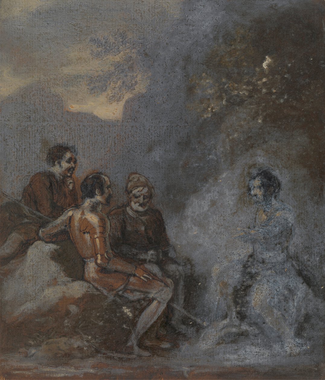 Oberona i Puka autorstwa Robert Smirke