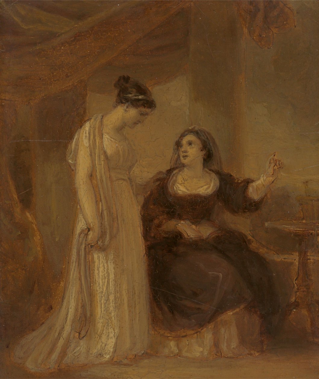Olivia i Maria autorstwa Robert Smirke