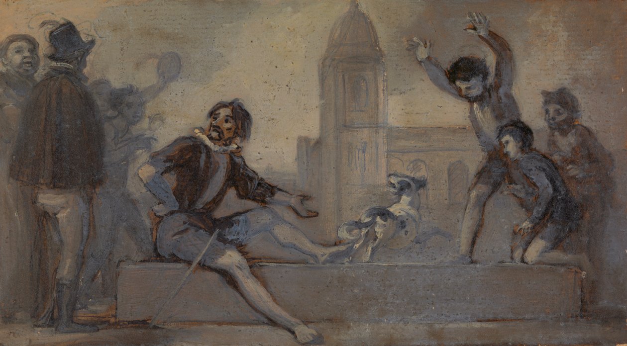 [Jeden z] Ilustracje do Szekspira autorstwa Robert Smirke
