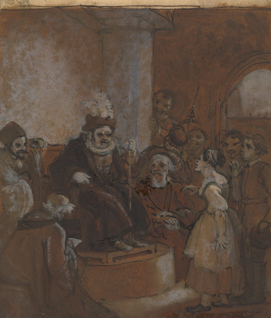 [Jeden z] Ilustracje do Szekspira autorstwa Robert Smirke
