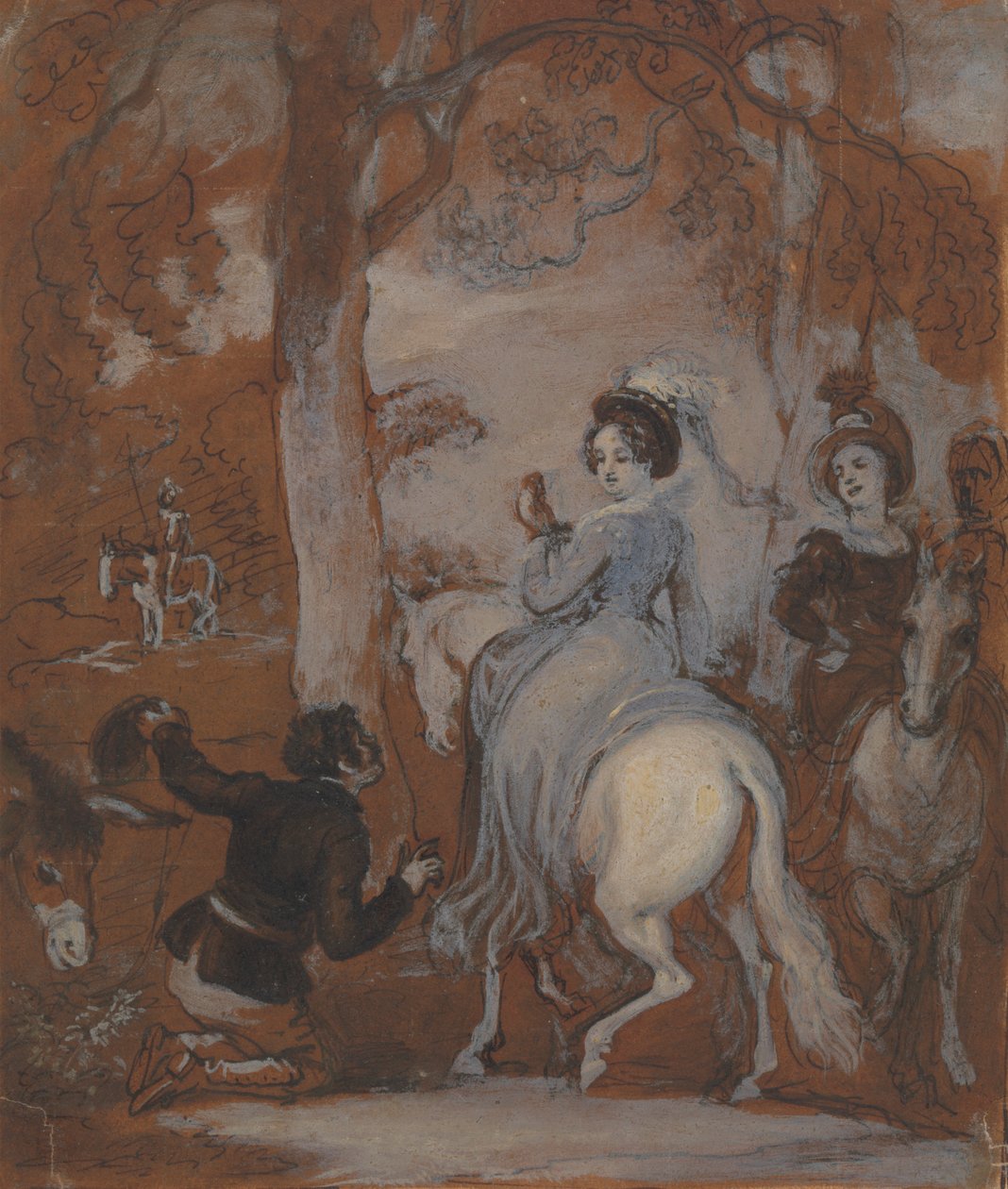 [Jeden z] Ilustracje do Szekspira autorstwa Robert Smirke