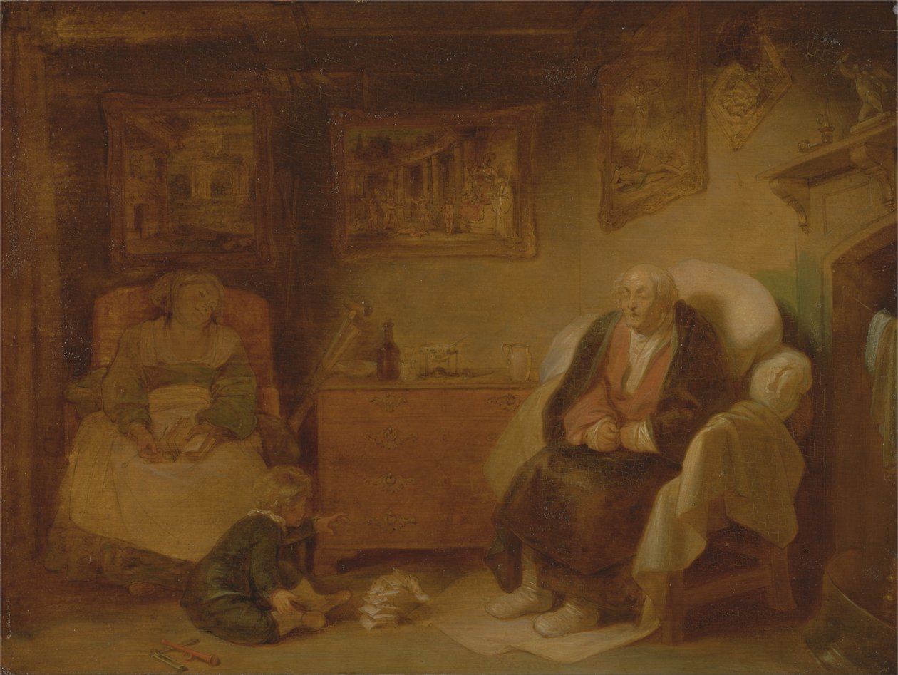 Drugie dzieciństwo, "Jak wam się podoba", II, vii autorstwa Robert Smirke