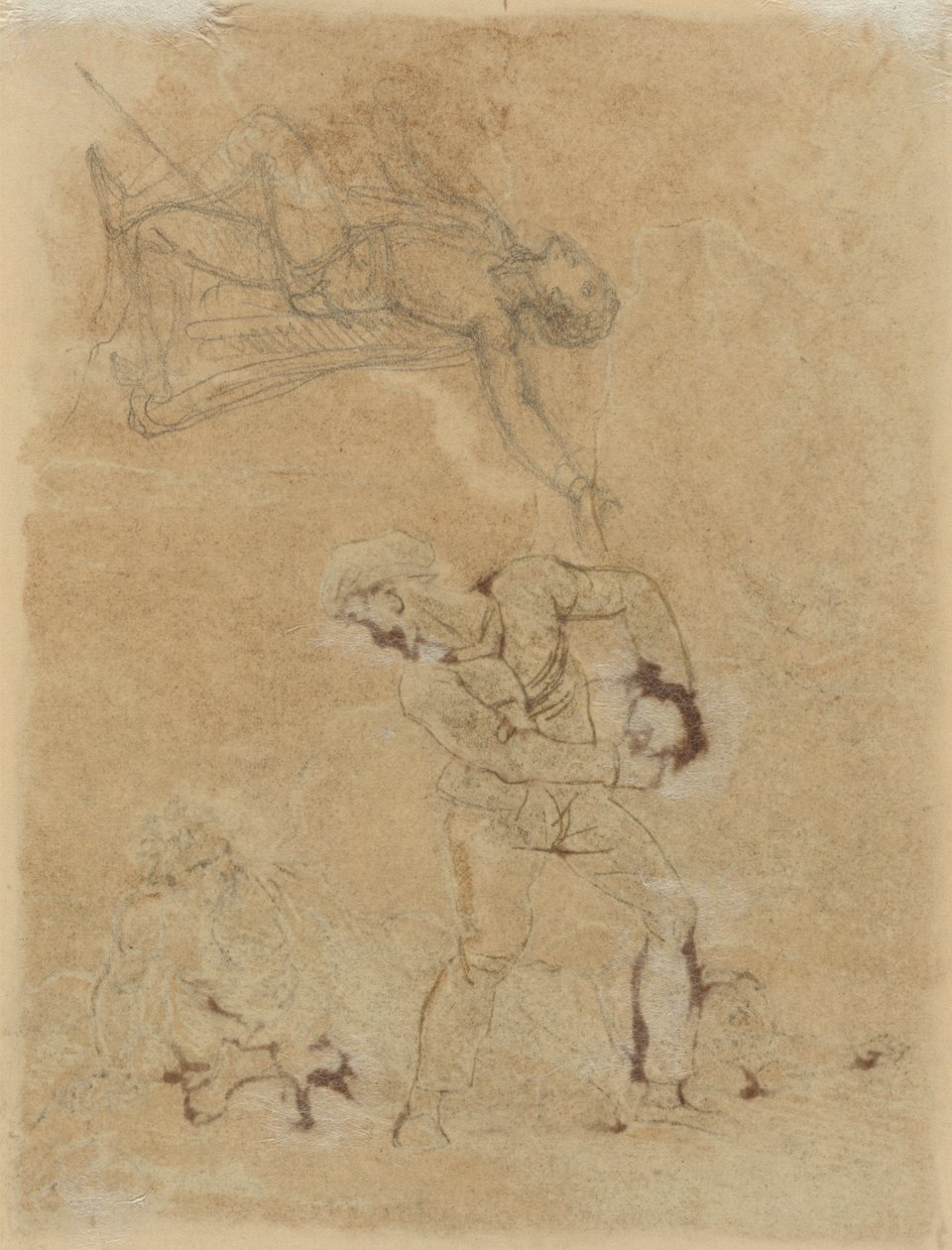 Stefan i Trinculus z Kalibanem autorstwa Robert Smirke