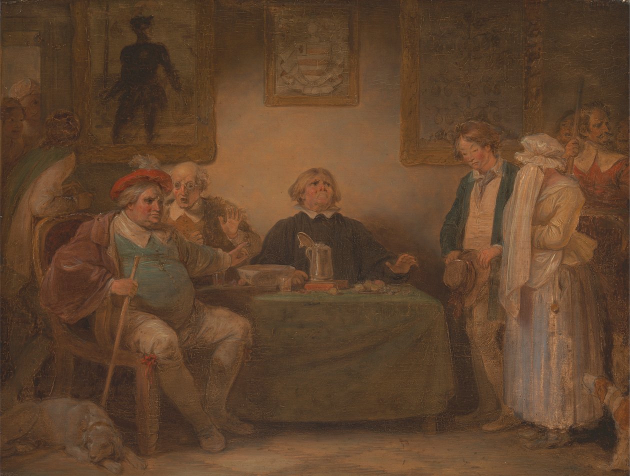 Siedem wieków człowieka: sprawiedliwość, „Jak wam się podoba”, II, VII autorstwa Robert Smirke
