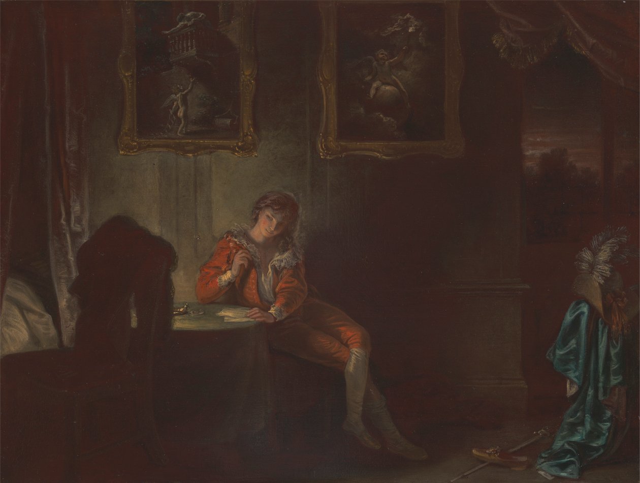 Siedem wieków człowieka: kochanek, „Jak wam się podoba”, II, VII autorstwa Robert Smirke
