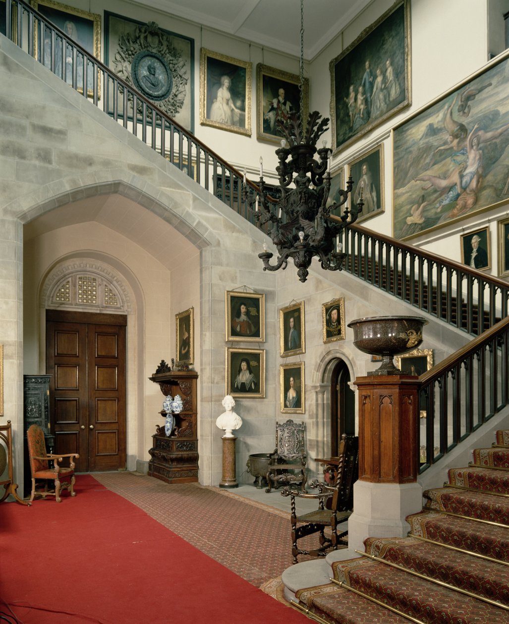 Widok Sali Schodowej, 1812-15 autorstwa Robert Smirke