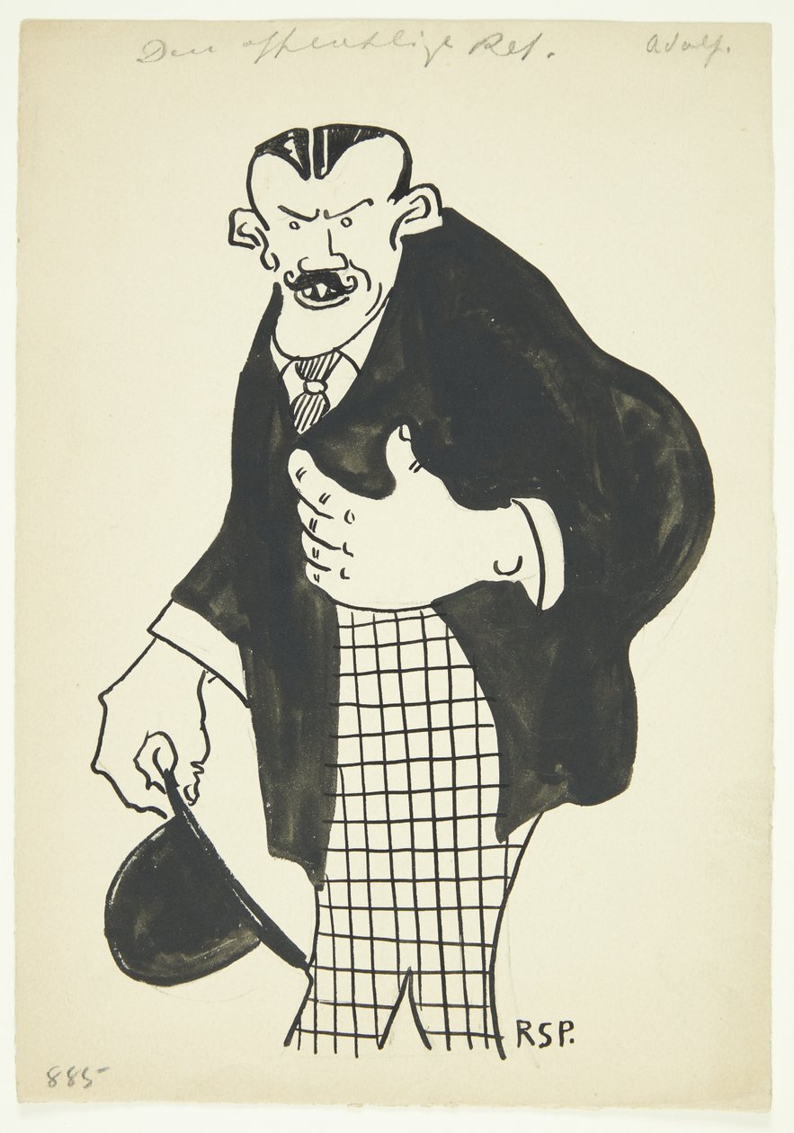 Prawnik (?) autorstwa Robert Storm Petersen