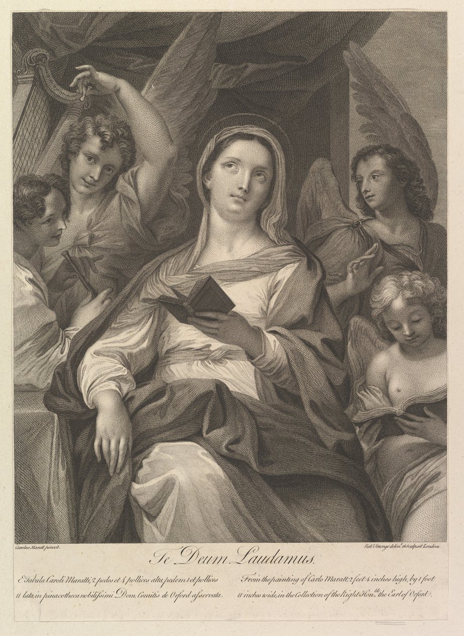 Chwalimy Te Deum, 1765-69. autorstwa Robert Strange