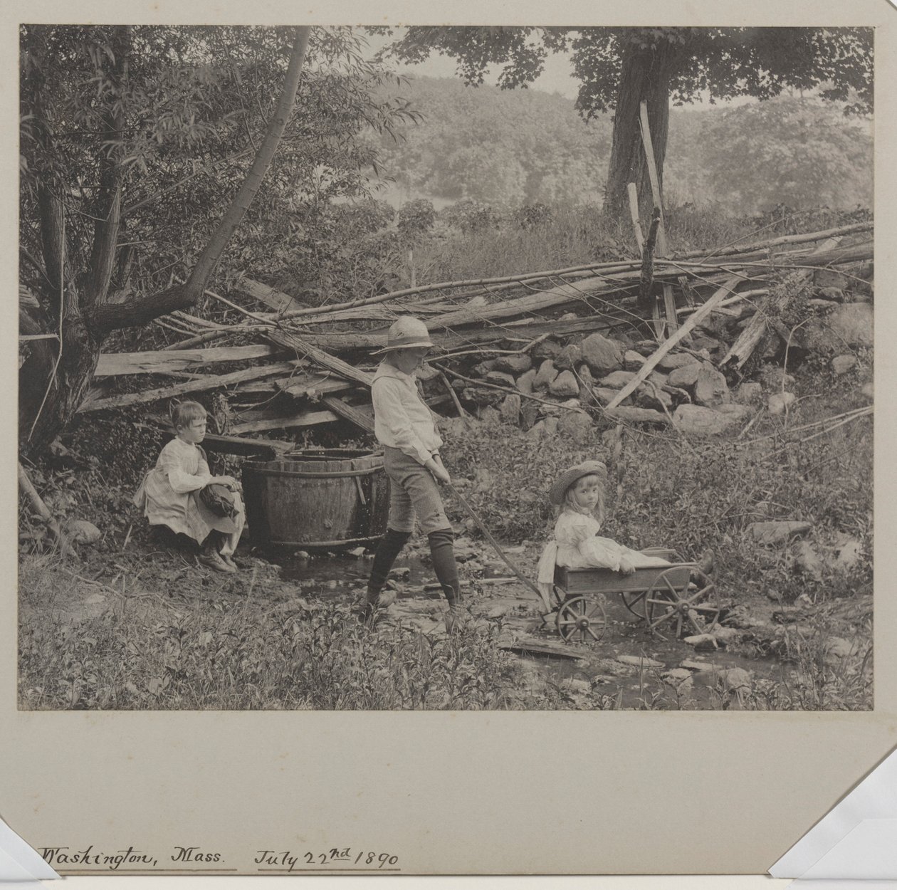 Mount Washington, Massachusetts, 22 lipca 1890, 1890. autorstwa Robert Stuart Redfield
