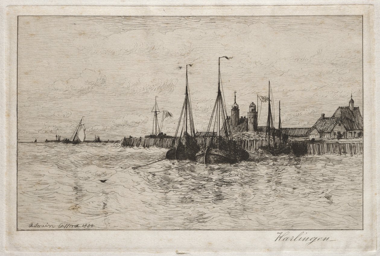 Harlingen, 1884. autorstwa Robert Swain Gifford
