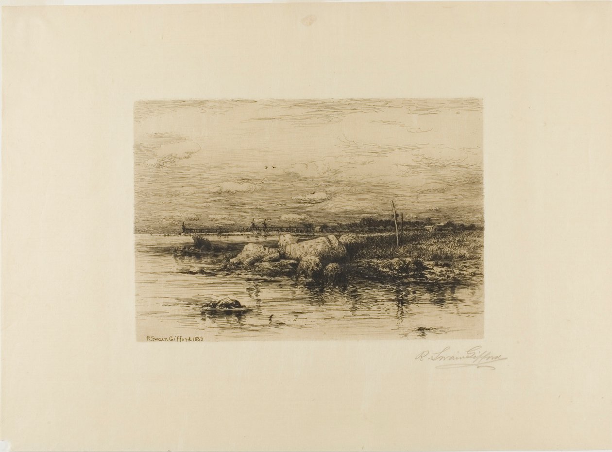 Usta Apponagansett autorstwa Robert Swain Gifford