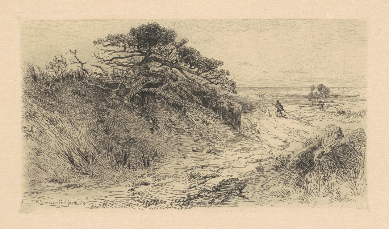 Ścieżka na brzeg autorstwa Robert Swain Gifford