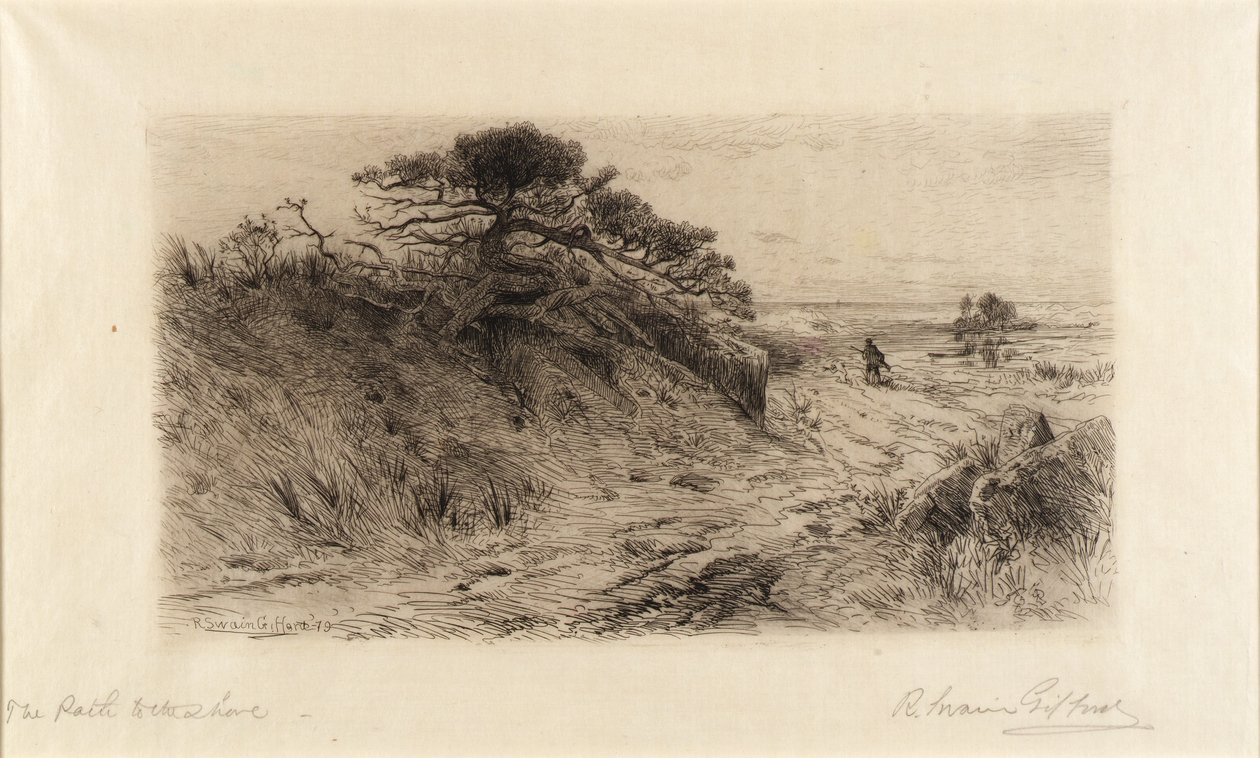 Droga do brzegu autorstwa Robert Swain Gifford