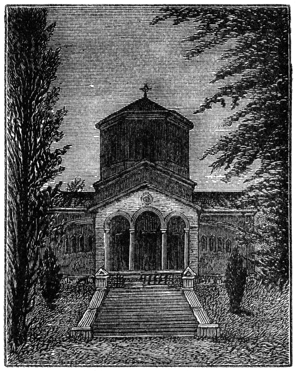 Mauzoleum Księcia Małżonków, 1880 r. autorstwa Robert Taylor Pritchett