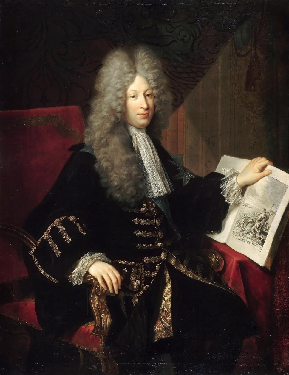 Jérôme Phélypeaux 1674-1747, hrabia Pontchartrain autorstwa Robert Tournieres