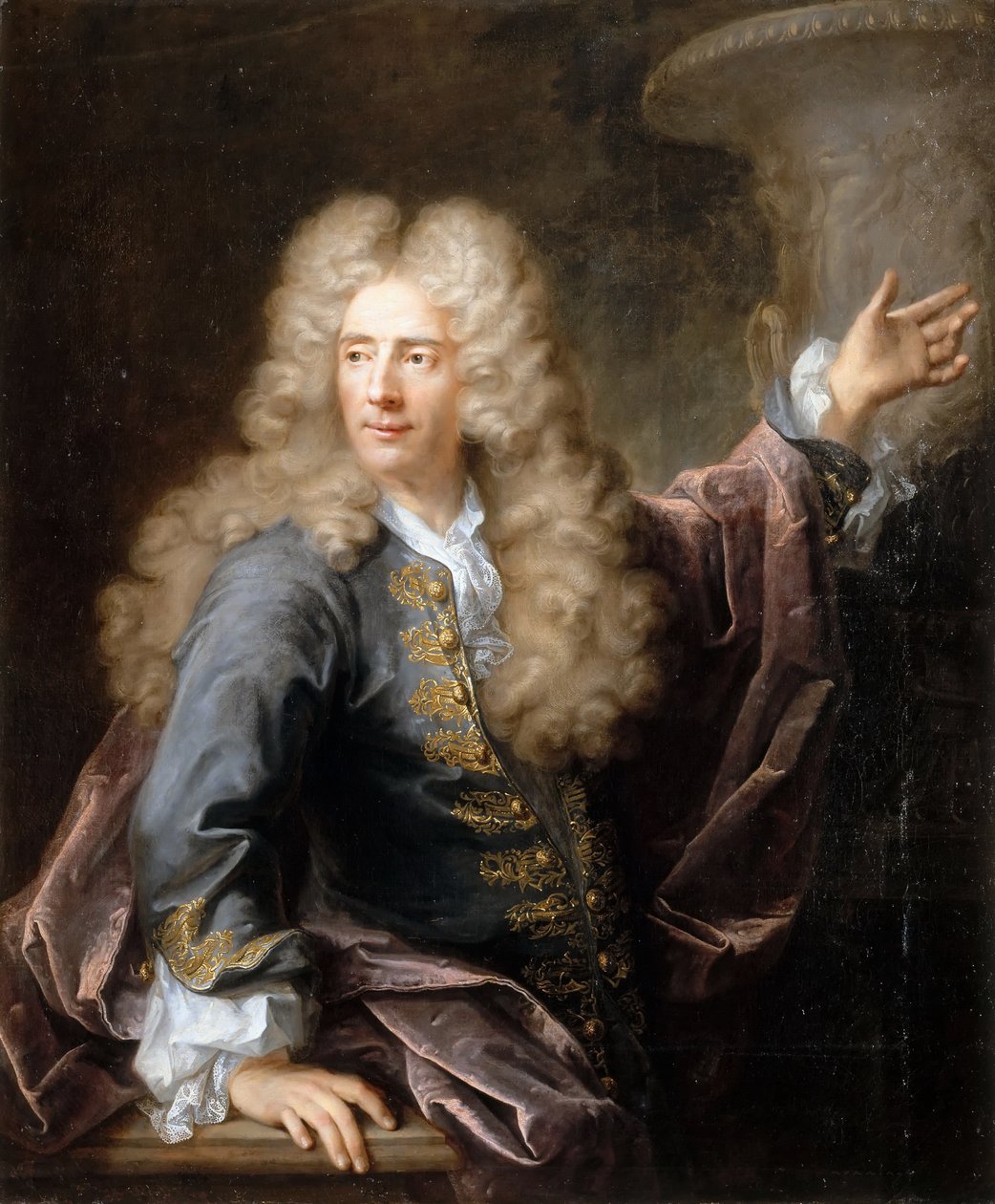 Portret rzeźbiarza Jeana Cornu 1650-1715 autorstwa Robert Tournieres