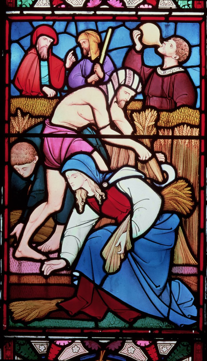 Ruth Gleaning autorstwa Robert Turnill Bayne