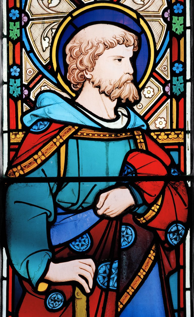 Św. Jakub, 1862 (witraż) autorstwa Robert Turnill Bayne