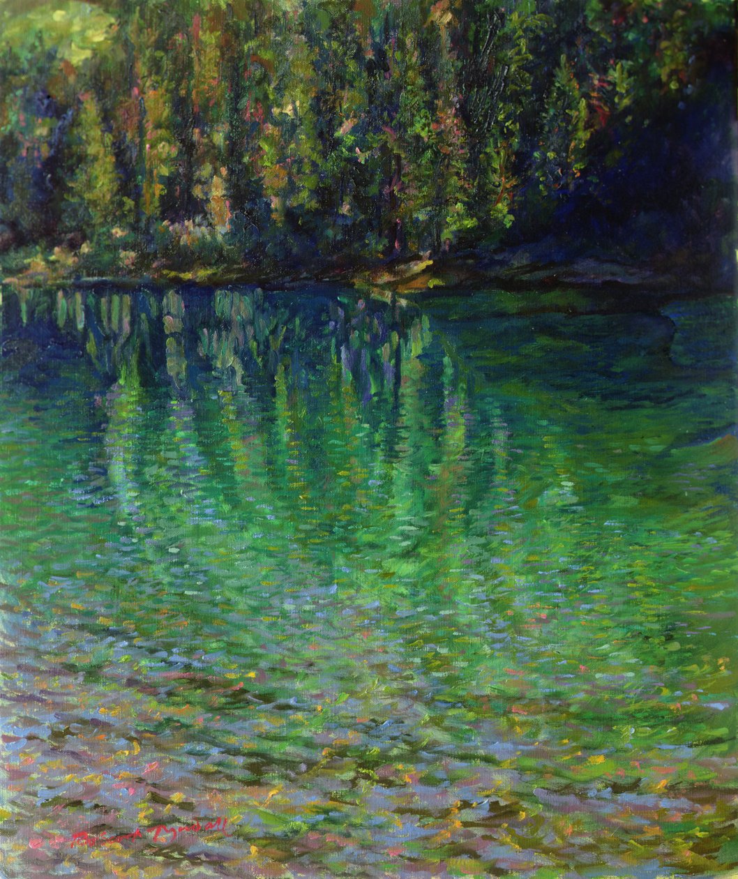 Lac du Poursolet, Alpy Wysokie, Francja autorstwa Robert Tyndall