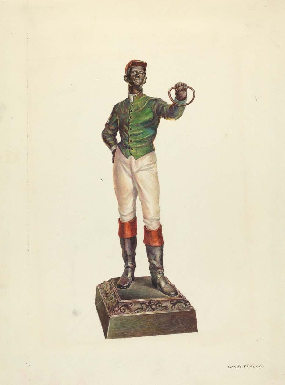 Słupek zaczepowy autorstwa Robert W.R. Taylor