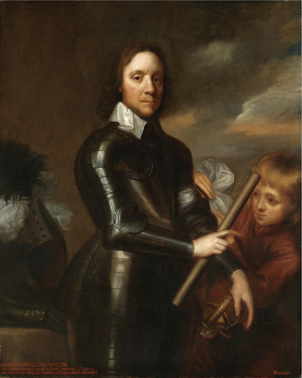 Portret Olivera Cromwella 1599-1658 autorstwa Robert Walker