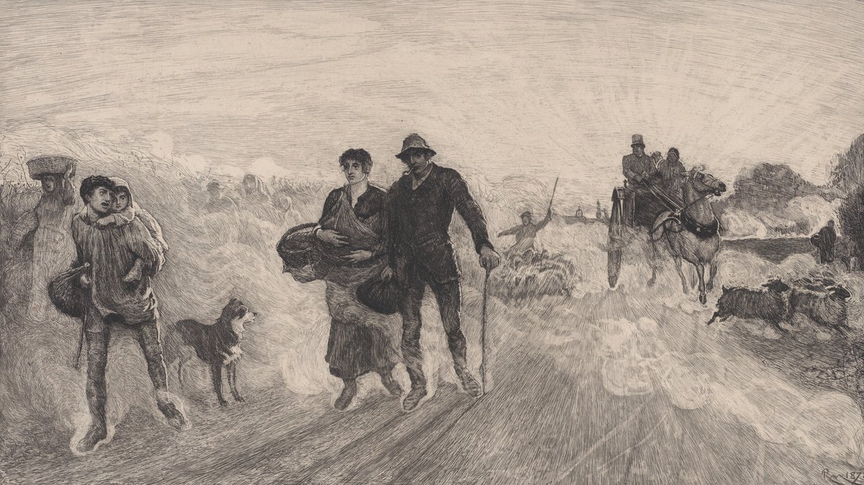 Pochodzący z rynku St. Ives, 1878. autorstwa Robert Walker Macbeth