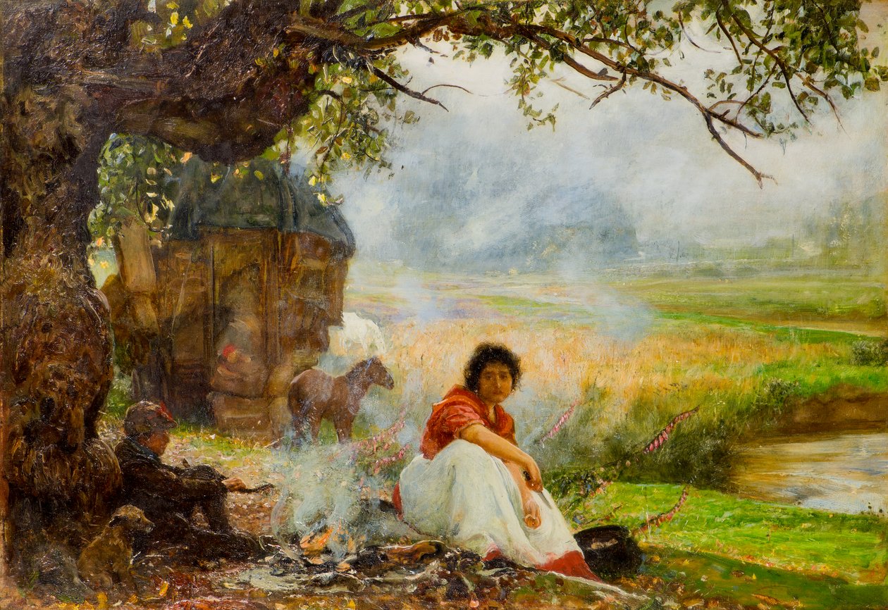 Cyganka autorstwa Robert Walker Macbeth