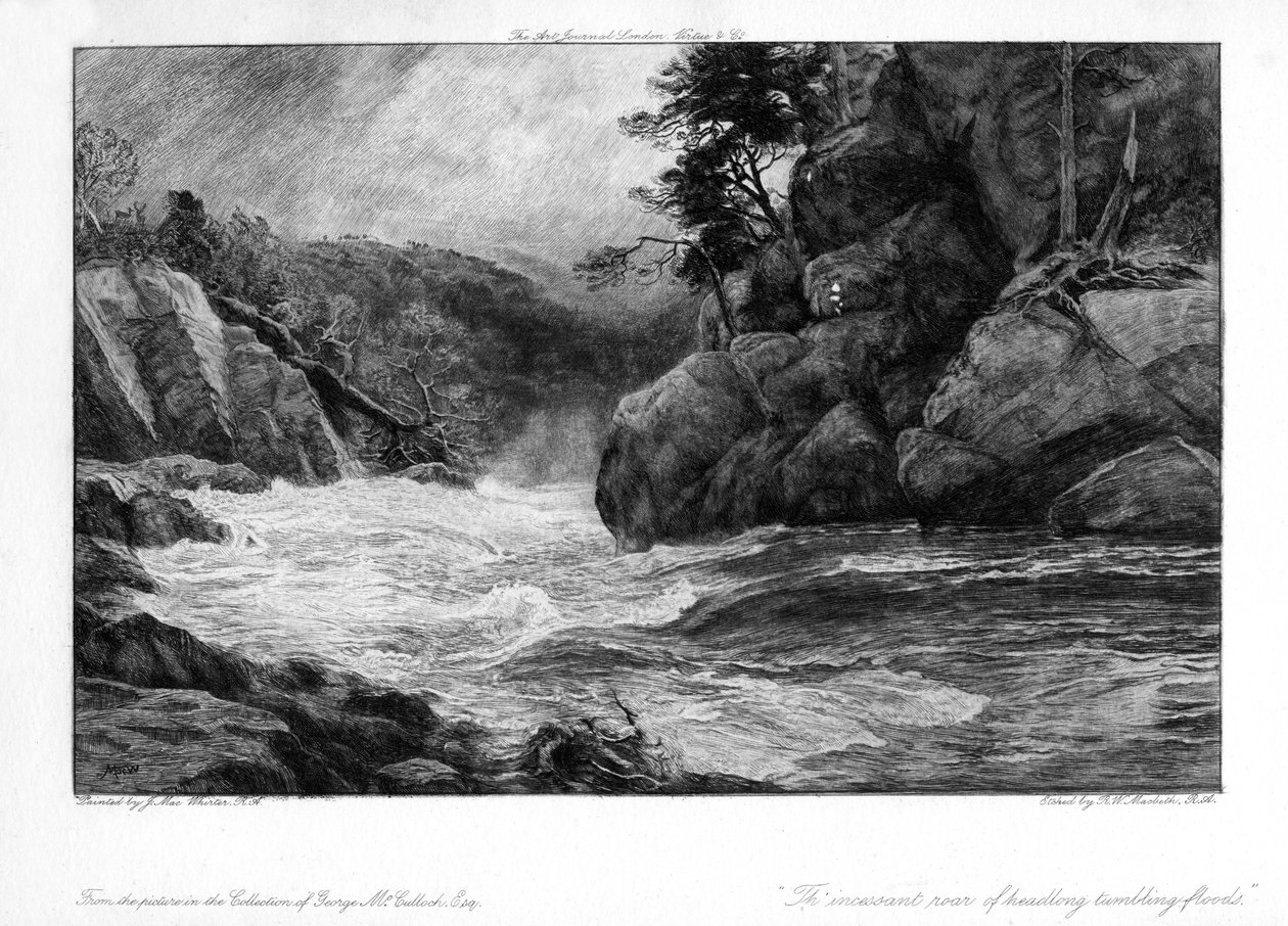 Glen Affaric, 1903. autorstwa Robert Walker Macbeth