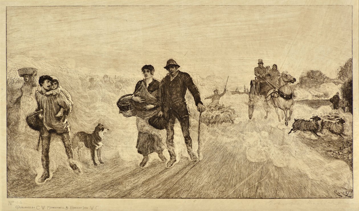 Powrót z Jarmarku Św. Neota autorstwa Robert Walker Macbeth