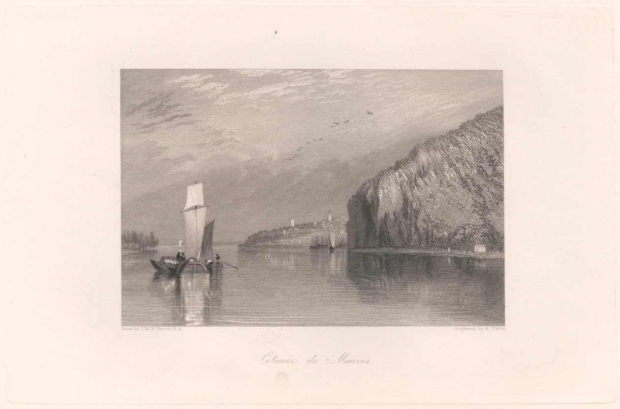Wzgórza Mauves autorstwa Robert Wallis